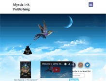 Tablet Screenshot of mysticinkpublishing.com